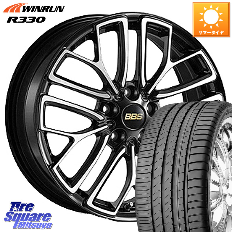 WINRUN R330 サマータイヤ 225/40R18BBS RE-X 鍛造1ピース ホイール 18インチ 18X8.0J 44 5穴 114.3 GRヤリスRSノーマルキャリパー プリウスアルファ オーリス シビック|タイヤスクエアミツヤ