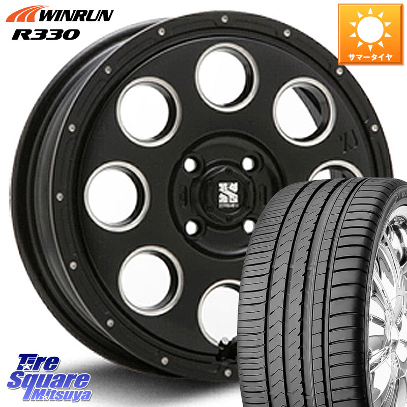 WINRUN R330 サマータイヤ 165/55R15MLJ KK03 XTREME-J エクストリームJ ホイール 15インチ 15X4.5J 45 4穴 100 N-BOX デリカミニ2WD タント スペーシア サクラ R1 R2 ルークス ROOX 日産 デイズ デイズルークス 日産 コペン N-ONE N ONE エヌワン ワゴンR等ハイト系｜タイヤスクエアミツヤ