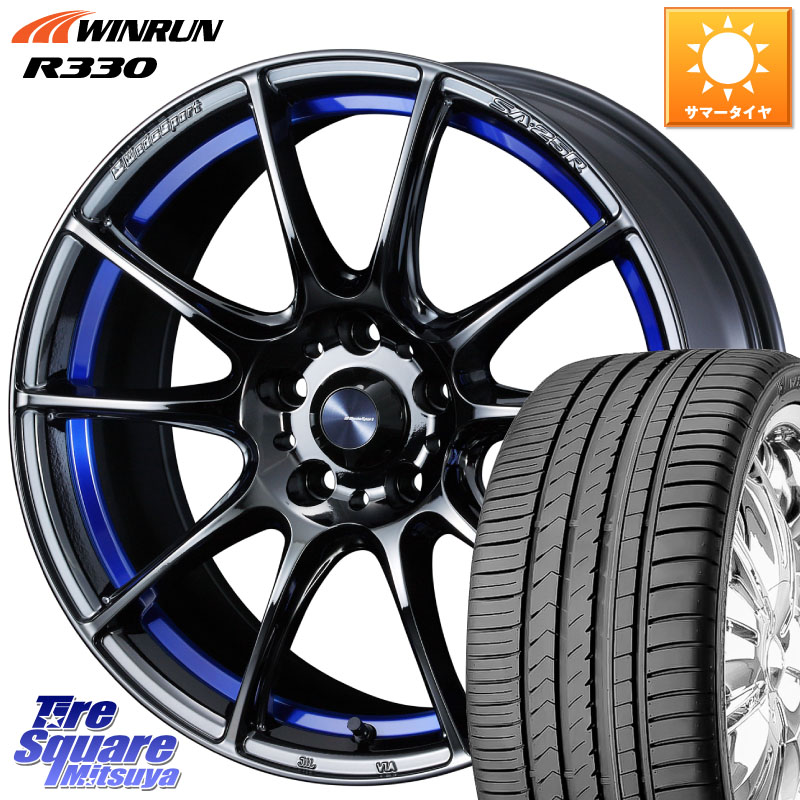 WEDS SA-25R ウェッズ スポーツ ホイール 18インチ 18 X 8.5J +50 5穴 114.3 WINRUN R330 サマータイヤ 235/45R18 CY2アコード 70系カムリ 113,875円