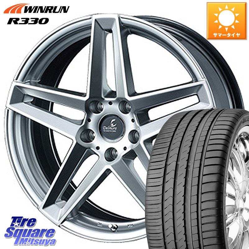 WINRUN R330 サマータイヤ 245/40R19WEDS 【欠品次回10月上旬】 35961 ウェッズ デルモア Delmore LGH 球面座 ホイール 19インチ 19X8.0J(LEGE) 45 5穴 120 レジェンド|タイヤスクエアミツヤ