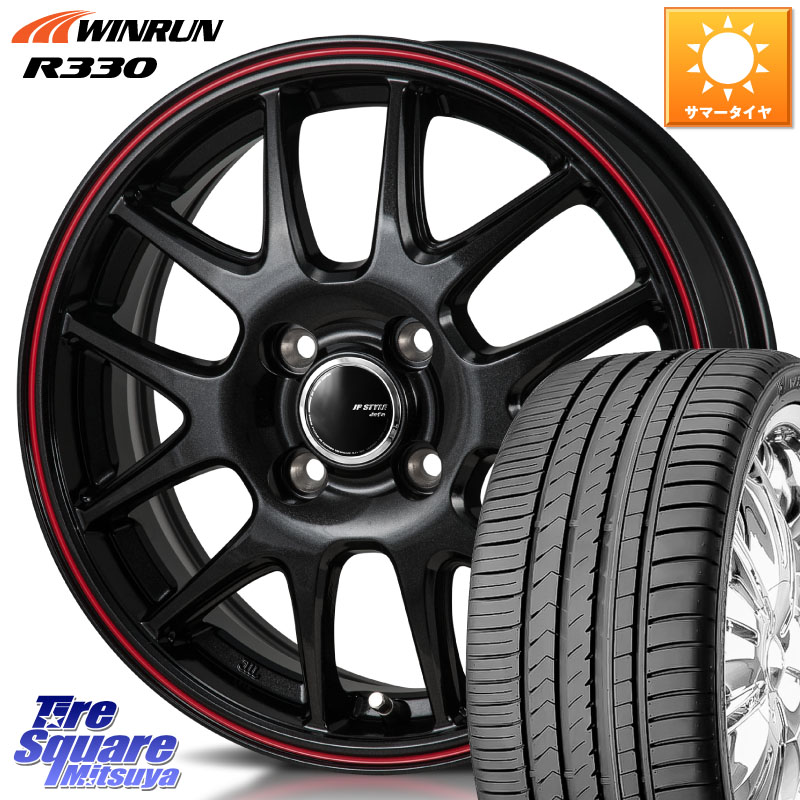 MONZA JP STYLE Jefa ジェファ 16インチ 16 X 6.0J +42 4穴 100 WINRUN R330 サマータイヤ 195/45R16 M900系タンク・ルーミー E11ノート ダイハツ トールM900S・M910S スバル ジャスティM900F・M910F