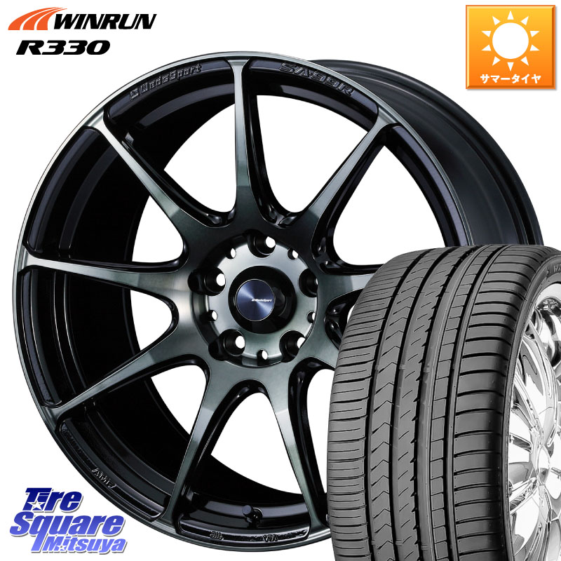 WEDS ウェッズ スポーツ SA99R SA-99R WBC 18インチ 18 X 7.5J +45 5穴 114.3 WINRUN R330 サマータイヤ 215/45R18 90系ノア ヴォクシー プリウスアルファ P15キックス リーフ MAZDA3 86,776円