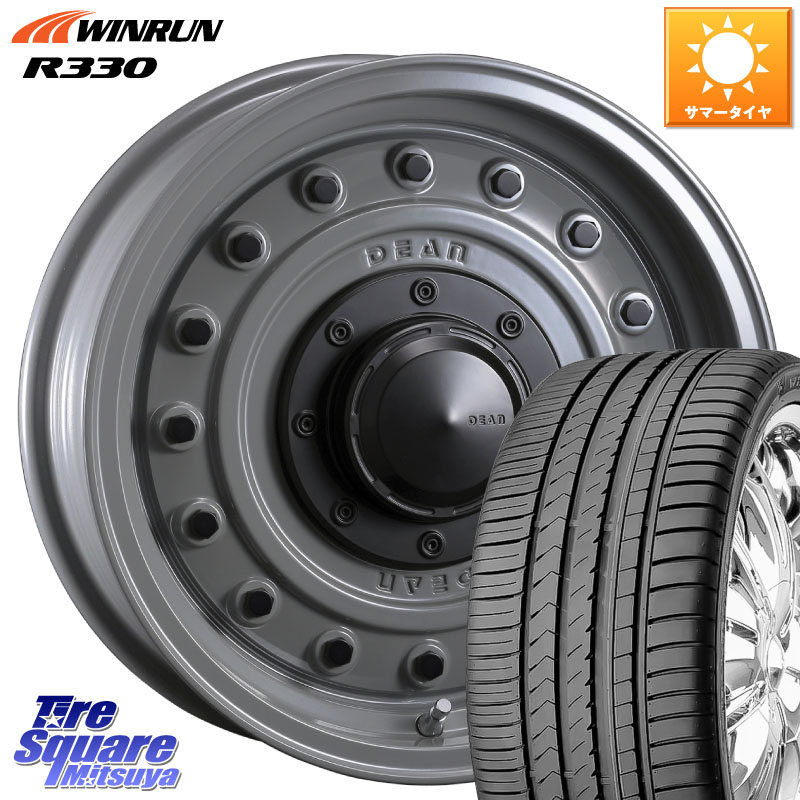 CRIMSON ディーン コロラド 16インチ 16 X 7.0J +37 5穴 114.3 WINRUN R330 サマータイヤ 205/55R16 GRヤリスRSノーマルキャリパー