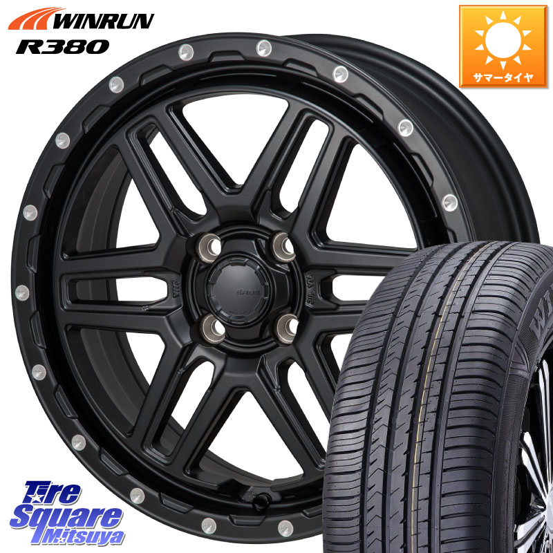 WINRUN R380 サマータイヤ 205/65R16MONZA HI-BLOCK ERDE 16インチ 16X6.0J 42 4穴 100 ロッキー ガソリン車 4穴 ライズ ガソリン車 4穴｜タイヤスクエアミツヤ