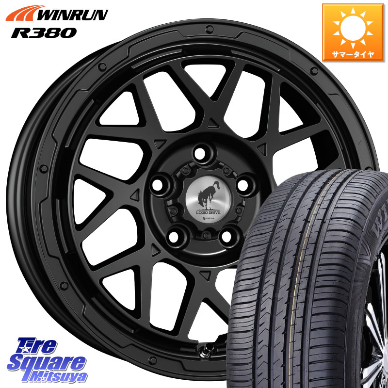 WINRUN R380 サマータイヤ 205/65R16SUPER STAR LODIO DRIVE ロディオドライブ 8M MONO モノ 16X7.0J 42 5穴 114.3 ヤリスクロス 10系アルファード 70系カムリ セレナ SERENA 日産 エスティマ ティアナ 日産|タイヤスクエアミツヤ