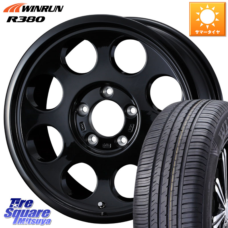 WEDS JIMLINE TYPE2 16インチ ジムライン 16 X 5.5J +22 5穴 139.7 WINRUN R380 サマータイヤ 215/65R16 ジムニー専用(要オーバーフェンダー等) 83,435円