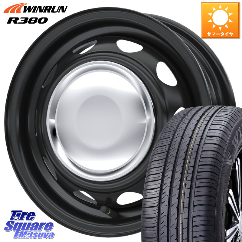 WEDS NeoCarrow ネオキャロ クローム ホイール 14インチ 14 X 4.5J +45 4穴 100 WINRUN R380 サマータイヤ 165/65R14 デリカミニ4WD キャスト[アクティバ] ハスラー ピクシスジョイ[Cグレード] ハイゼット アゲトラCustom車用※軽自動車専用ホイール※