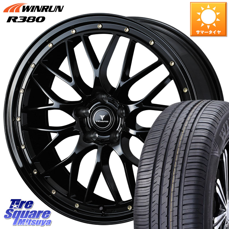 WINRUN R380 サマータイヤ 225/60R18WEDS 41064 NOVARIS ASSETE M1 18インチ ノヴァリス アセット 18X7.5J 53 5穴 114.3 CX-5 CX-8 BT5レガシィアウトバック CX-5 CX5 MAZDA CR-V レガシー レガシィ アウトバック|タイヤスクエアミツヤ