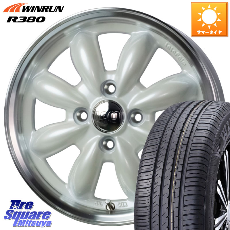 WINRUN R380 サマータイヤ 175/70R14HotStuff LaLa Palm CUP2 ララパーム カップ2 ホイール 14インチ 14X4.5J 45 4穴 100 Mx27/37/47Sソリオ・MB37SデリカD2 デリカD:2 D2|タイヤスクエアミツヤ
