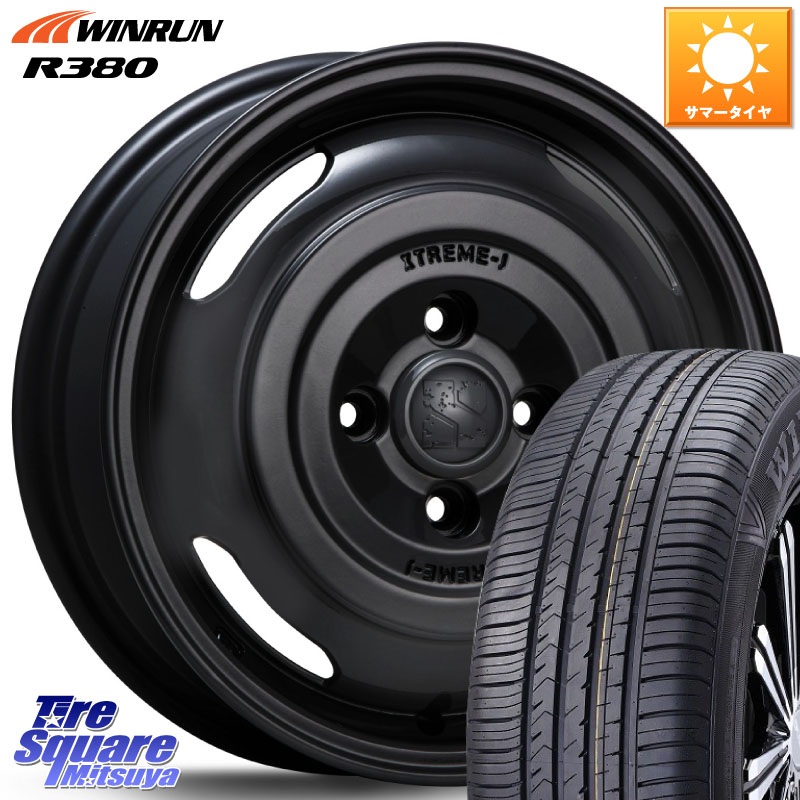 WINRUN R380 サマータイヤ 175/70R14MLJ JOURNEY ジャーニー XTREME-J エクストリームJ ホイール 14インチ 14X4.5J 43 4穴 100 Mx27/37/47Sソリオ・MB37SデリカD2 デリカD:2 D2|タイヤスクエアミツヤ