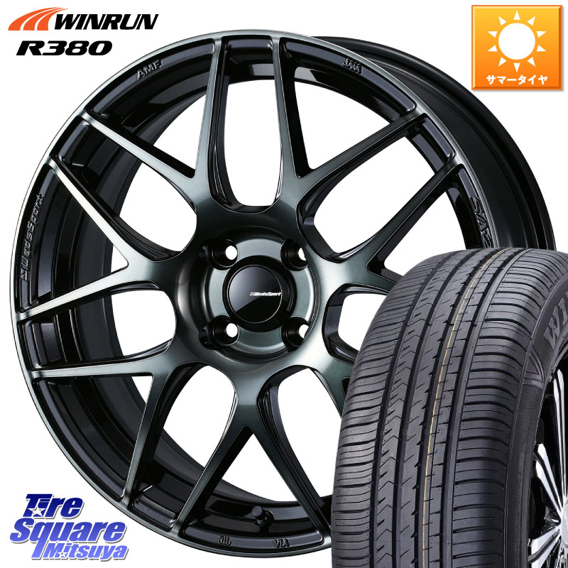 WINRUN R380 サマータイヤ 205/65R16WEDS WedsSport SA-27R SA27R ウェッズ スポーツ ホイール 16インチ 16X6.5J 42 4穴 100 ロッキー ガソリン車 4穴 ライズ ガソリン車 4穴|タイヤスクエアミツヤ