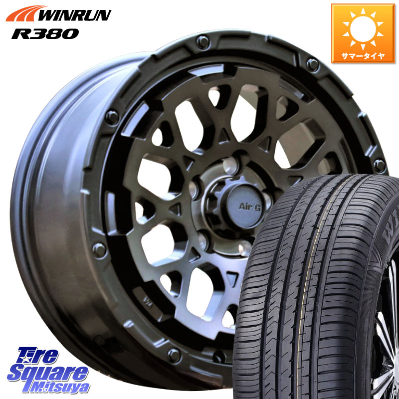 WINRUN R380 サマータイヤ 225/60R174X4エンジニアリング Air/G Rocks ロックス GHOST ホイール 17インチ 17X7.0J 32 5穴 114.3 30系アルファード/ヴェルファイア デリカD:5 デリカD:5(26+) ヴェルファイアハイブリッド ヴェルファイア アルファード RVR｜タイヤスクエアミツヤ 101,245円