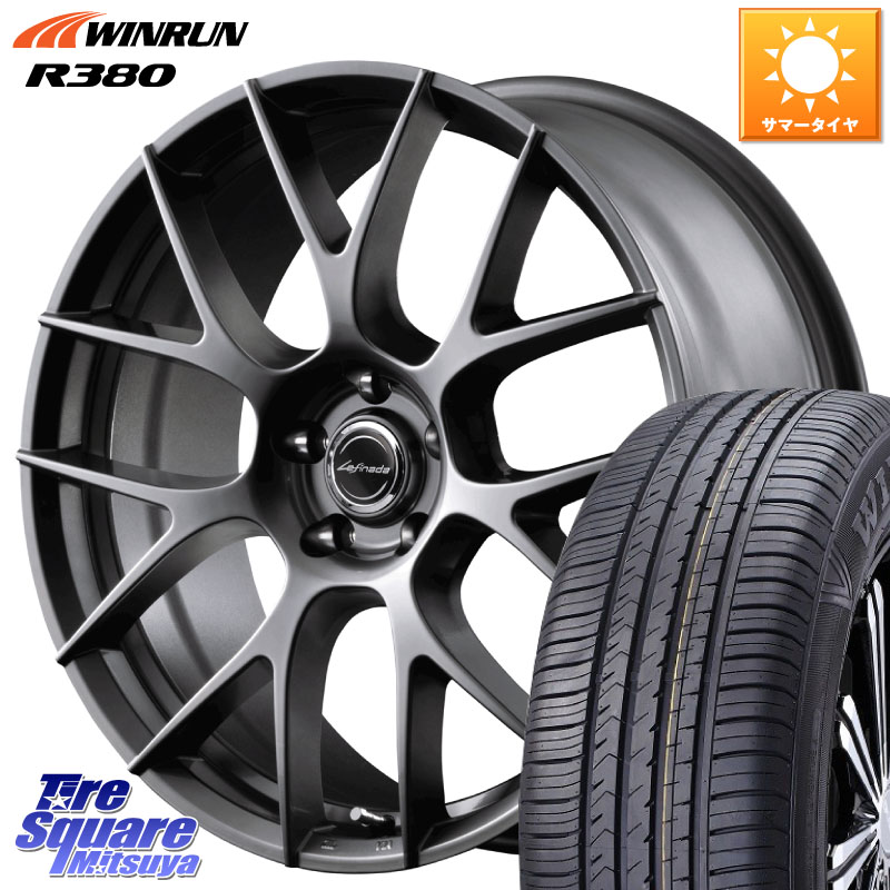 WINRUN R380 サマータイヤ 235/60R18MANARAY MID Lefinada MOTION3 M14球面座ボルト専用 ホイール 18インチ 18X8.0J(M14B) 41 5穴 114.3 レクサスNX20系 クラウンスポーツ クラウンエステート ソルテラ bZ4X RZ レクサス|タイヤスクエアミツヤ