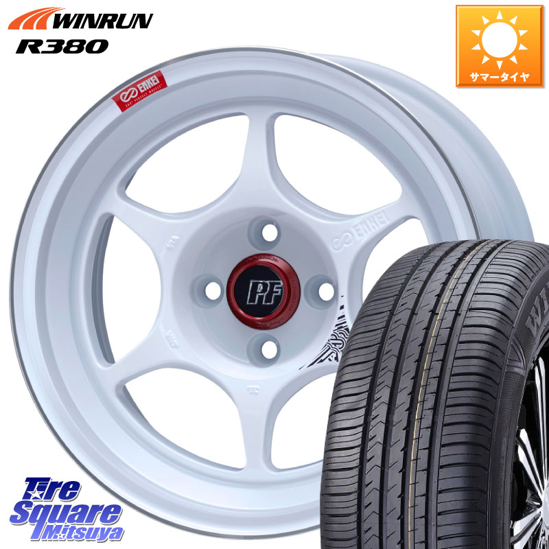 WINRUN R380 サマータイヤ 205/65R16ENKEI エンケイ PerformanceLine PF06 ホイール 16インチ 16X6.5J 45 4穴 100 ロッキー ガソリン車 4穴 ライズ ガソリン車 4穴｜タイヤスクエアミツヤ