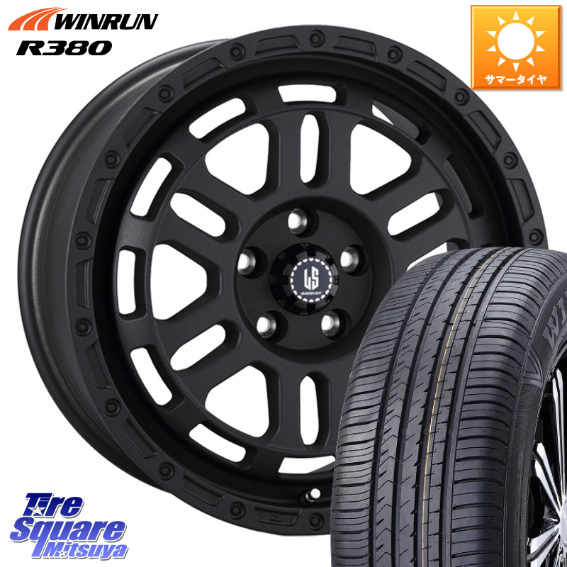 阿部商会 LA STRADA DISCOVER ホイール 17インチ 17 X 7.0J +38 5穴 114.3 WINRUN R380 サマータイヤ 225/60R17 30系アルファード 30系ヴェルファイア デリカD:5 SL系フォレスター
