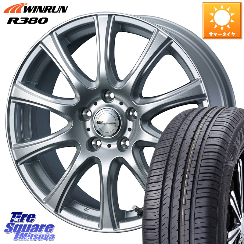 WEDS LAUFBAHN 在庫● ホイール 16インチ 16 X 6.5J +47 5穴 100 WINRUN R380 サマータイヤ 195/60R16