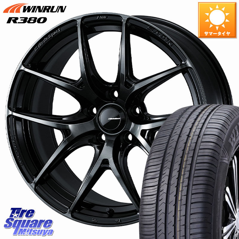 WEDS WedsSport SA-01R ホイール 18インチ ウェッズ スポーツ 18 X 8.5J(M14B) +35 5穴 114.3 WINRUN R380 サマータイヤ 235/60R18 レクサスNX20系 102,306円