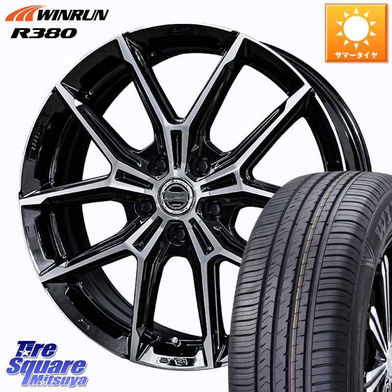 WINRUN R380 サマータイヤ 215/60R17KYOHO SMACK +EK M1 ホイール 17インチ スマック 17X7.0J 38 5穴 114.3 カローラクロス 20系アルファード エルグランド 日産 エクストレイル X-TRAIL 日産 ヴェルファイア UX レクサス｜タイヤスクエアミツヤ