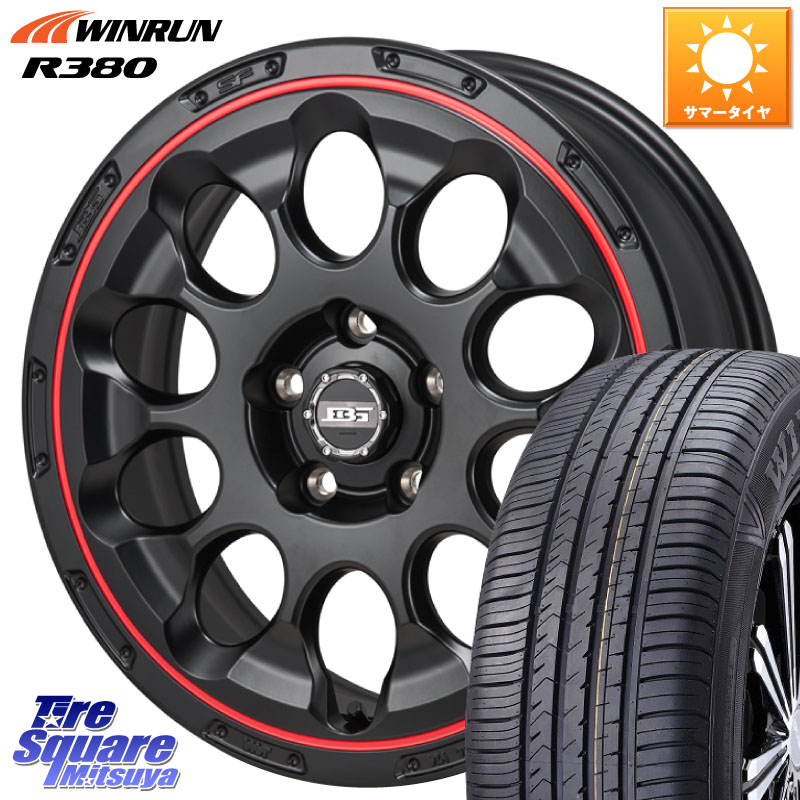 KOSEI BOTTOM GARCIA CHRONO レッドリム ホイール 17インチ 17 X 7.0J +45 5穴 114.3 WINRUN R380 サマータイヤ 225/60R17 ZR-V レヴォーグレイバック SL系フォレスター SK系フォレスター