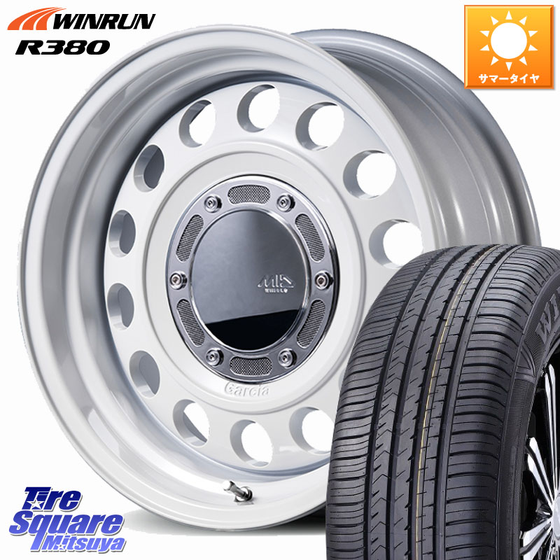 MANARAY MID GARCIA CISCO Type2 ホイール 14インチ 14 X 4.5J +45 4穴 100 WINRUN R380 サマータイヤ 165/65R14 デリカミニ4WD キャスト[アクティバ] ハスラー ピクシスジョイ[Cグレード] ハイゼット アゲトラCustom車用※軽自動車専用ホイール※