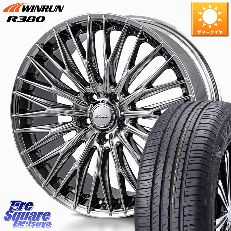 WINRUN R380 サマータイヤ 225/60R18MONZA Warwic CLYVER クライヴァー ホイール 18インチ 18X7.5J 40 5穴 114.3 50系RAV4 80系ハリアー BT5レガシィアウトバック RAV4 50系 デリカD:5 D5 カスタムサイズ NX レクサス｜タイヤスクエアミツヤ