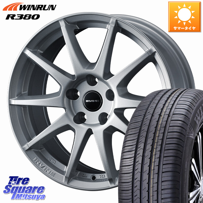 WINRUN R380 サマータイヤ 215/60R16WEDS IRVINE S02 アーヴィンS02 輸入車専用ホイール 16インチ 16X7.0J(FIAT 500X 334) 40 5穴 110 フィアット 500X|タイヤスクエアミツヤ
