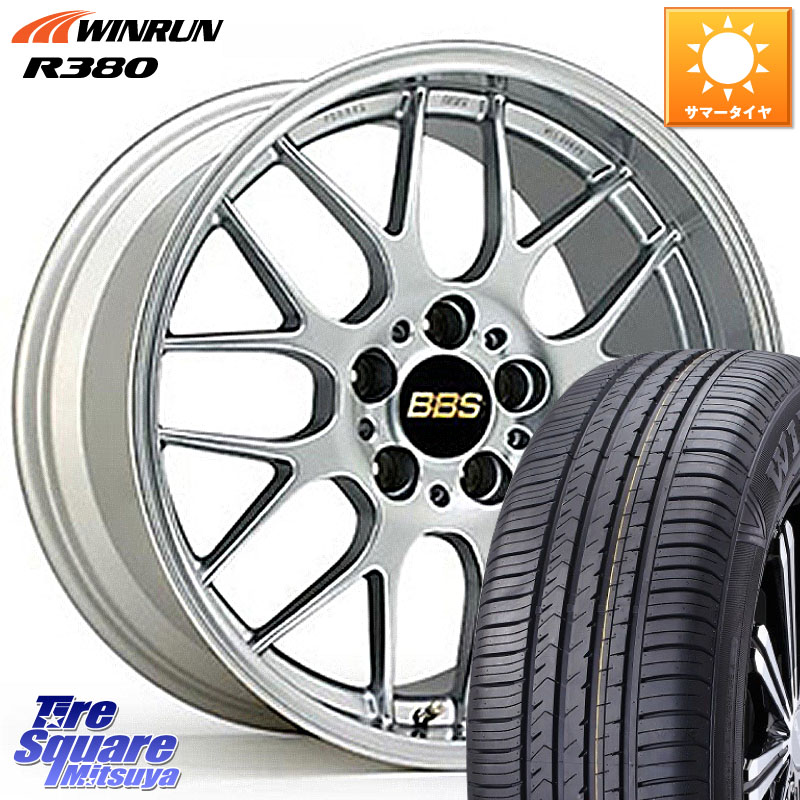 WINRUN R380 サマータイヤ 225/60R18BBS RG-R 鍛造1ピース ホイール 18インチ 18X8.0J 40 5穴 114.3 50系RAV4 80系ハリアー T32エクストレイル CX-5 BT5レガシィアウトバック RAV4 50系 NX レクサス CX-5 CX5 MAZDA｜タイヤスクエアミツヤ