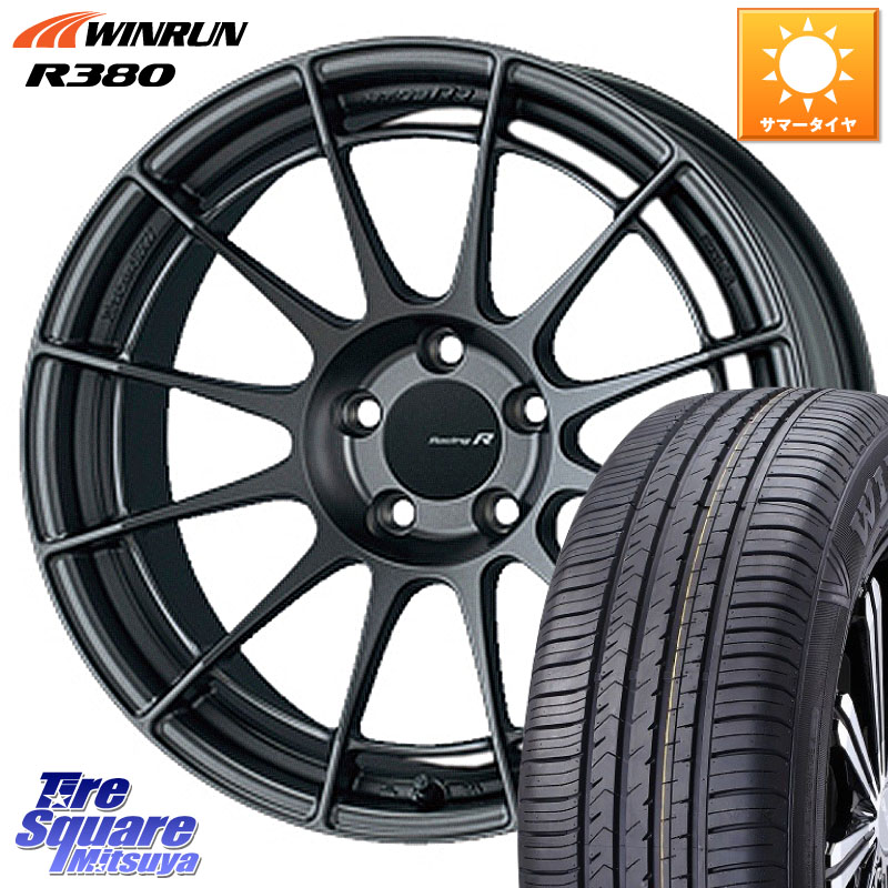 WINRUN R380 サマータイヤ 215/60R17ENKEI エンケイ Racing Revolution NT03RR GM ホイール 17X7.5J 35 5穴 114.3 20系アルファード ヴェルファイア|タイヤスクエアミツヤ