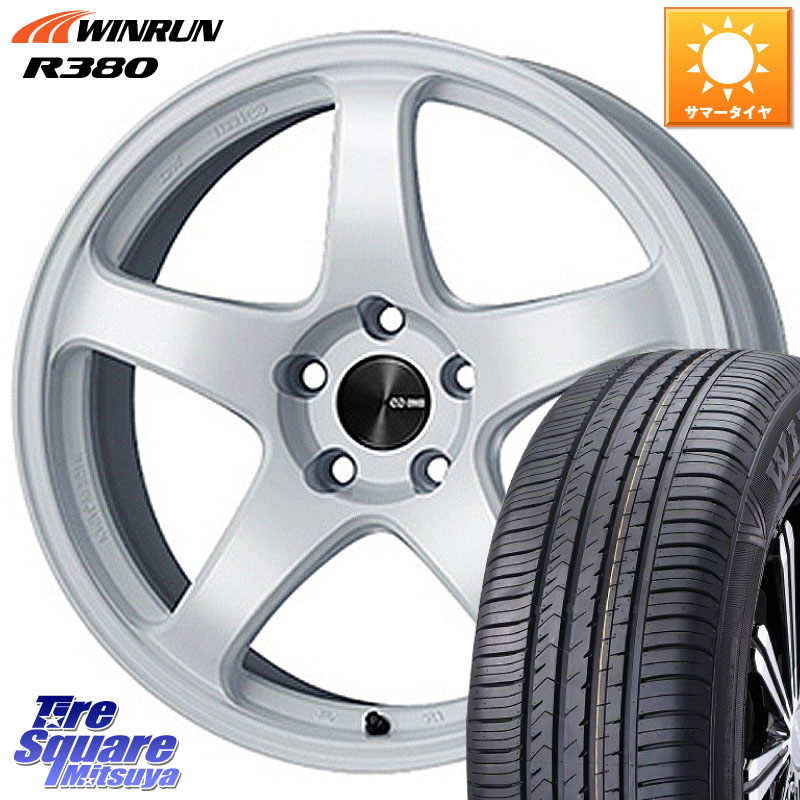 ENKEI エンケイ PerformanceLine PF05 WH 18インチ 18 X 8.5J +45 5穴 114.3 WINRUN R380 サマータイヤ 235/60R18 CX-60 108,812円