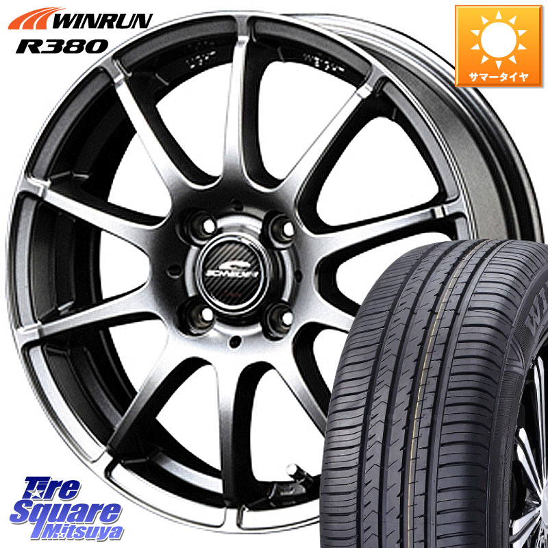 WINRUN R380 サマータイヤ 215/65R16MANARAY MID SCHNEIDER StaG スタッグ ホイール 16インチ 16X6.0J 43 4穴 100 ロッキー ガソリン車 4穴 ライズ ガソリン車 4穴｜タイヤスクエアミツヤ