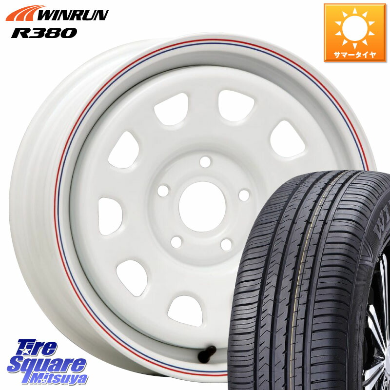 MLJ デイトナ SS DAYTONA ホイール 15インチ カングー 15 X 6.0J(RENAUT KANGOO KW) +30 5穴 108 WINRUN R380 サマータイヤ 205/65R15 ルノー カングービボップ KW系