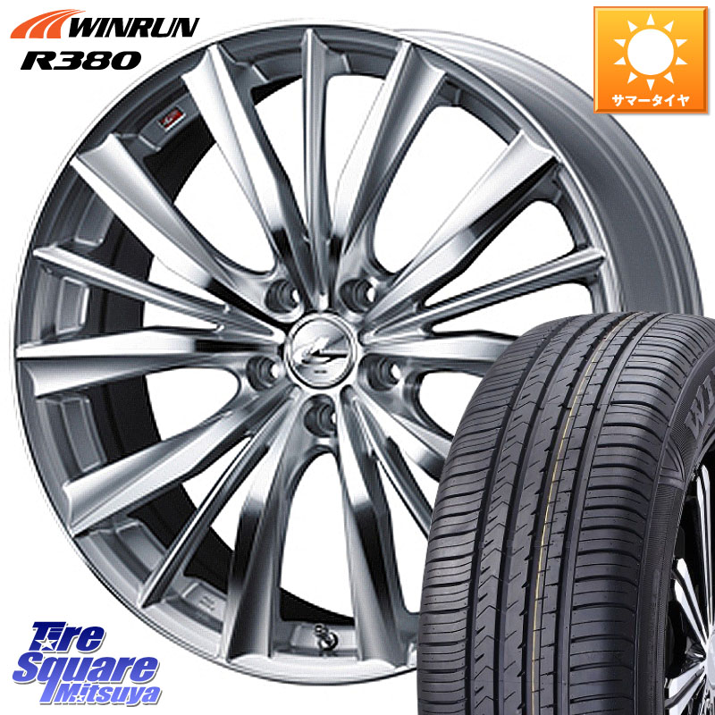 WINRUN R380 サマータイヤ 205/65R16WEDS 33253 レオニス VX 特価● HSMC ウェッズ Leonis ホイール 16インチ 16X7.0J 42 5穴 114.3 ヤリスクロス 10系アルファード 70系カムリ セレナ SERENA 日産 エスティマ ティアナ 日産｜タイヤスクエアミツヤ 56,441円