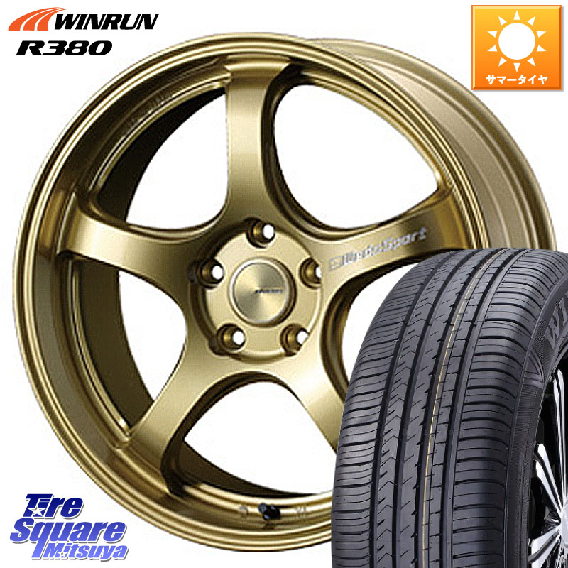 WINRUN R380 サマータイヤ 225/60R18WEDS WedsSport RN-05M RN05M ウェッズ スポーツ ホイール 18インチ 18X7.5J 45 5穴 114.3 BT5レガシィアウトバック レガシー レガシィ アウトバック|タイヤスクエアミツヤ