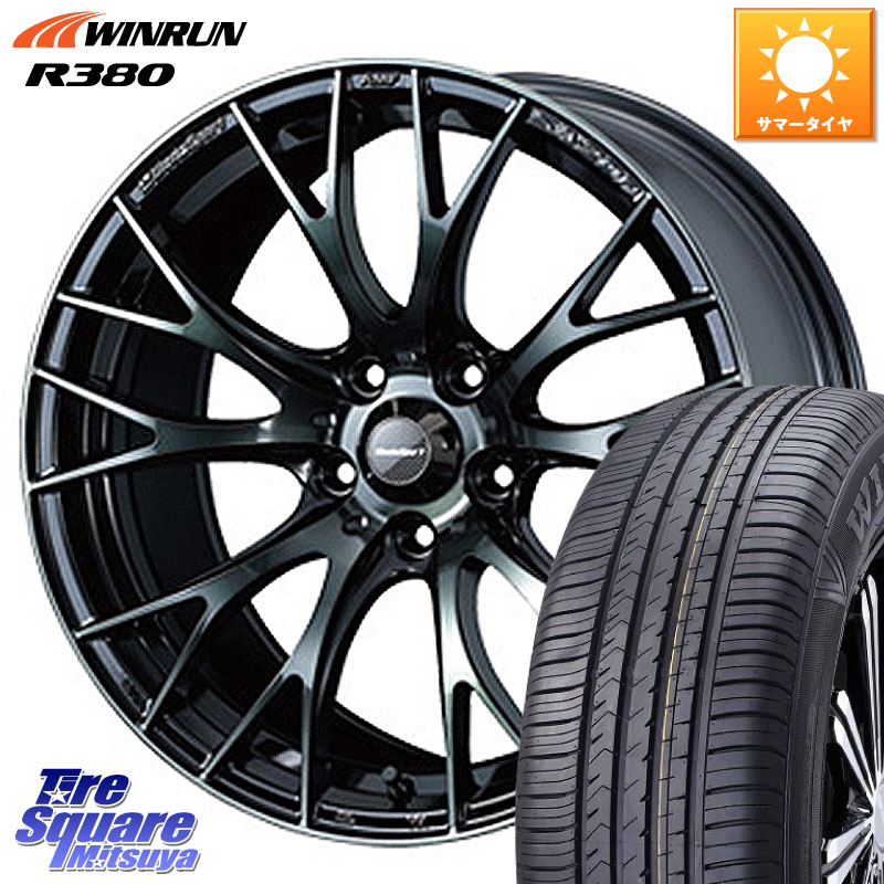 WEDS 72741 SA-20R SA20R ウェッズ スポーツ ホイール 18インチ 18 X 8.5J +35 5穴 114.3 WINRUN R380 サマータイヤ 235/60R18 アウトランダーPHEV