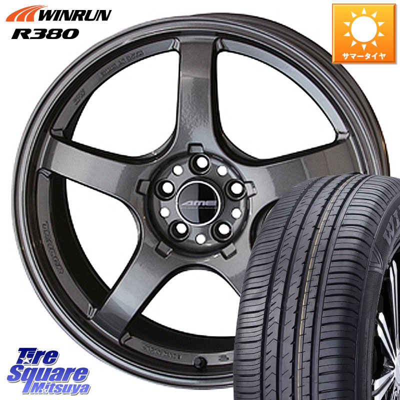 WINRUN R380 サマータイヤ 225/60R17KYOHO TRACER GT-V GB ホイール 17インチ 17X7.5J 48 5穴 114.3 E52エルグランド ZR-V SL系フォレスター レイバック SK系フォレスター eビターラ｜タイヤスクエアミツヤ
