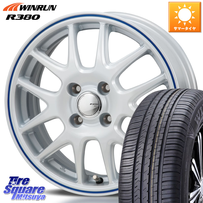 WINRUN R380 サマータイヤ 185/70R14MONZA JP STYLE Jefa ジェファ 14インチ 14X5.5J 40 4穴 100 ノート NOTE 日産 アクア カローラフィールダー|タイヤスクエアミツヤ
