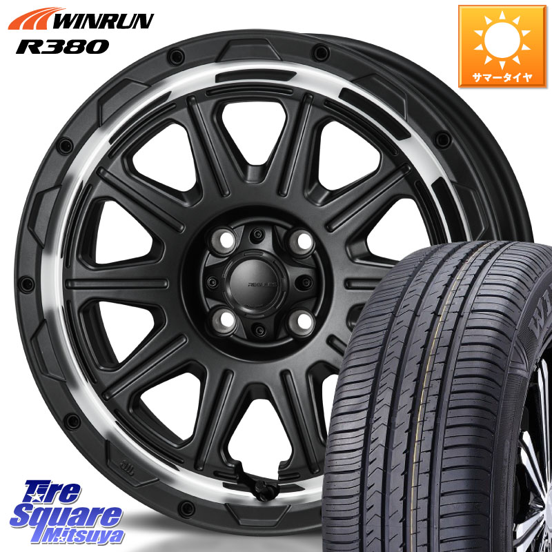 WINRUN R380 サマータイヤ 205/65R16MONZA HI-BLOCK REGULES 16インチ 16X6.0J 40 4穴 100 ロッキー ガソリン車 4穴 ライズ ガソリン車 4穴｜タイヤスクエアミツヤ