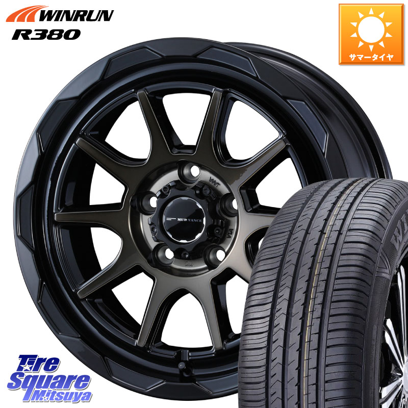 WINRUN R380 サマータイヤ 215/65R16WEDS マッドヴァンス06 MUD VANCE 06 ホイール 16インチ 16X6.0J 40 5穴 100 ロッキー ハイブリッド車 5穴 ライズ ハイブリッド車 5穴|タイヤスクエアミツヤ
