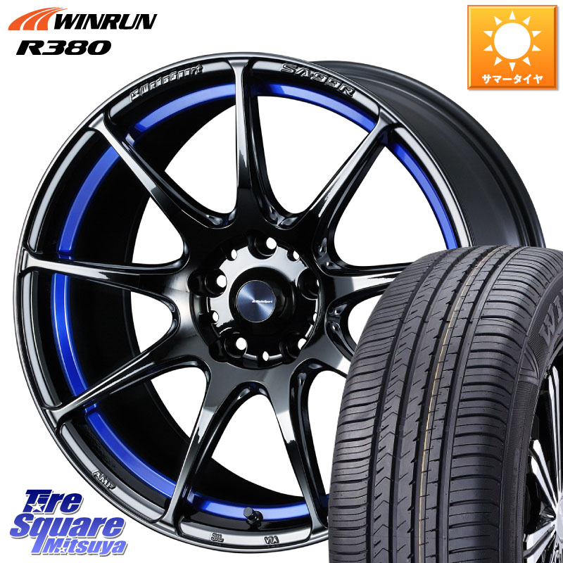WINRUN R380 サマータイヤ 235/60R18WEDS WedsSport SA-99R SA99R ウェッズ スポーツ ホイール 18インチ 18X7.5J 45 5穴 114.3 CX-60 CX-80 CX-5 CX5 MAZDA CR-V|タイヤスクエアミツヤ