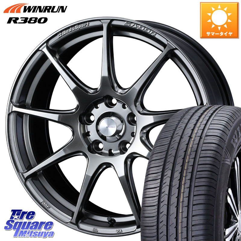 WEDS ウェッズ スポーツ SA99R SA-99R PSB 18インチ 18 X 7.5J +45 5穴 114.3 WINRUN R380 サマータイヤ 235/60R18 CX-60 CX-80