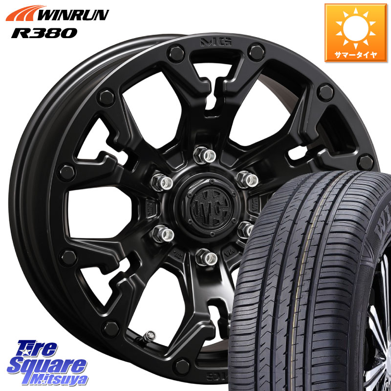 CRIMSON クリムソン GOLEM ゴーレム 16インチ ◇参考画像 16 X 7.0J +35 5穴 114.3 WINRUN R380 サマータイヤ 205/60R16