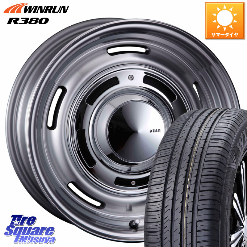 CRIMSON ディーン クロスカントリー グレー 17インチ 17 X 7.0J(US) +35 5穴 110 WINRUN R380 サマータイヤ 225/60R17 クライスラー ジープコンパス M624系 クライスラー Jeep Cherokee チェロキー KL系