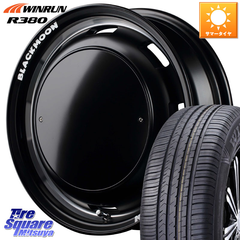 WINRUN R380 サマータイヤ 175/70R14MANARAY MID Garcia CISCO BLACKMOON EDITION 14インチ 14X4.5J 45 4穴 100 Mx27/37/47Sソリオ・MB37SデリカD2 デリカD:2 D2｜タイヤスクエアミツヤ