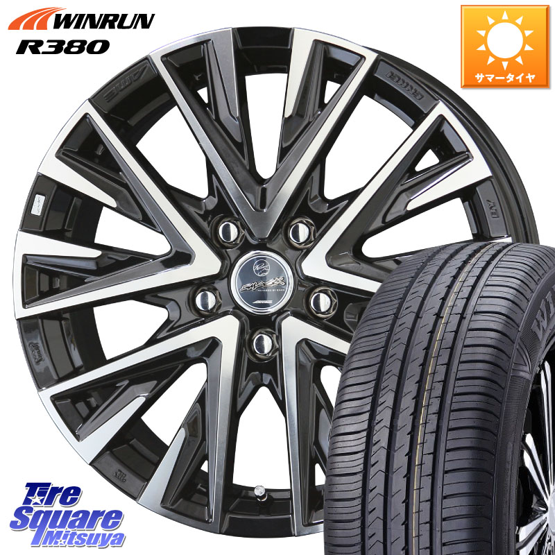 WINRUN R380 サマータイヤ 205/65R16KYOHO スマック レジーナ SMACK LEGINA ホイール 16X6.5J 53 5穴 114.3 WR-V|タイヤスクエアミツヤ