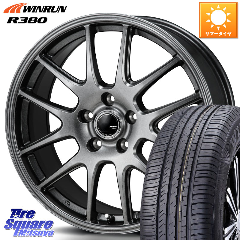 WINRUN R380 サマータイヤ 185/60R15Japan三陽 ZACK JP-205 ホイール 15X6.0J 43 5穴 114.3 スイフトスポーツ|タイヤスクエアミツヤ