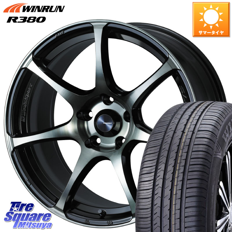 WEDS 73981 ウェッズ スポーツ SA75R SA-75R 17インチ 17 X 7.0J +53 5穴 114.3 WINRUN R380 サマータイヤ 215/60R17 C-HR 50系エスティマ E52エルグランド ZR-V RV系ヴェゼル RC系オデッセイ後期 79,681円