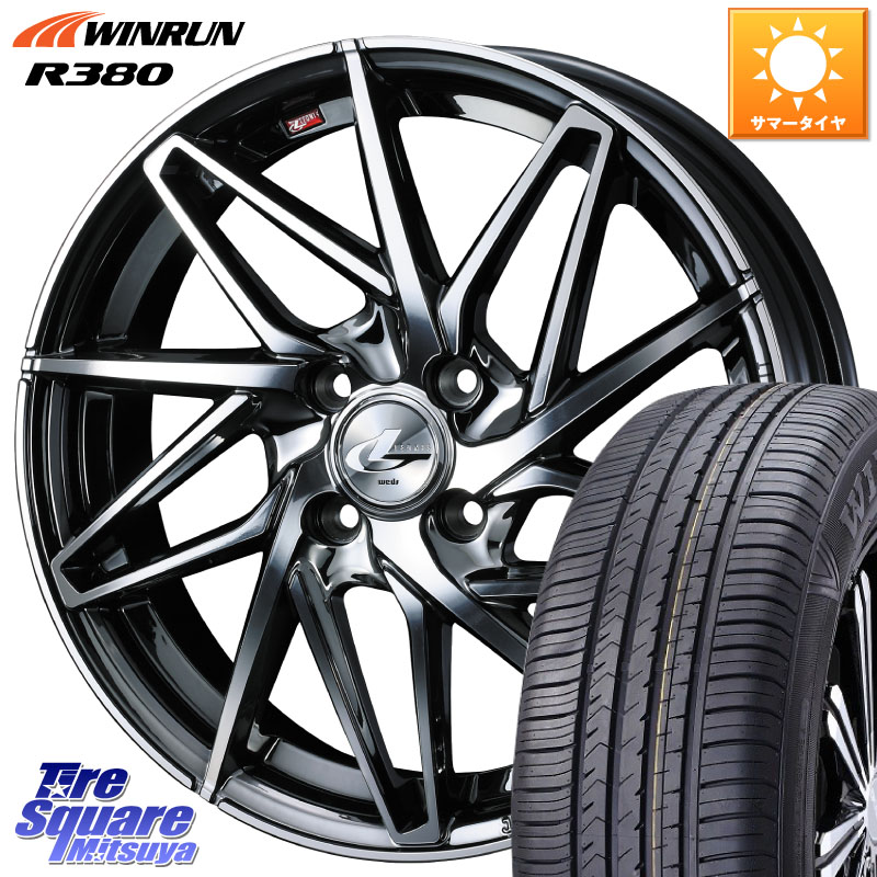 WINRUN R380 サマータイヤ 195/60R16WEDS 40575 レオニス LEONIS IT 16インチ 16X6.0J 42 4穴 100 E13オーラ ブルーバードシルフィ 日産｜タイヤスクエアミツヤ