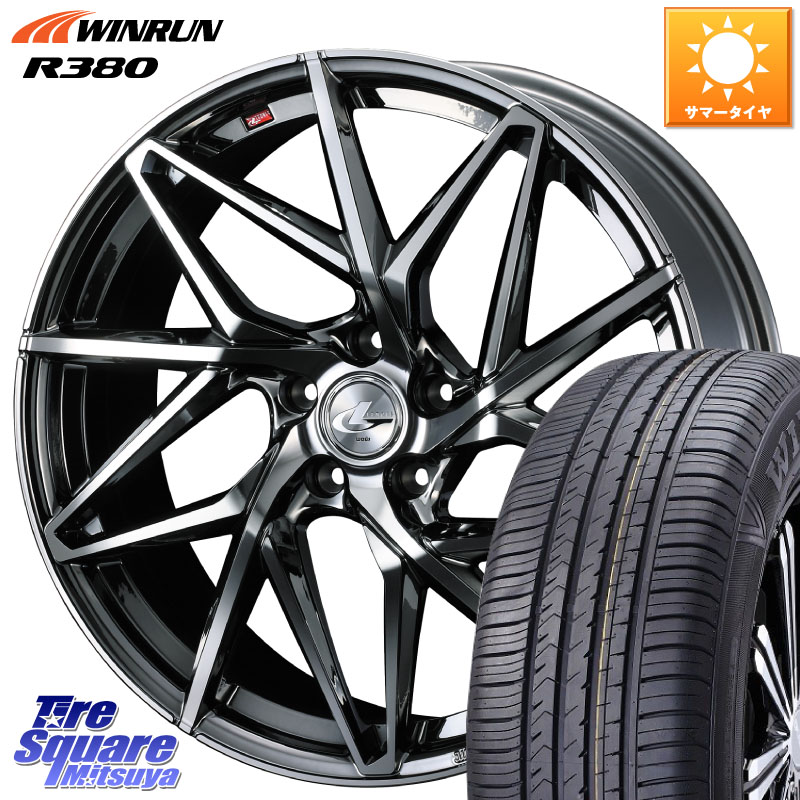 WINRUN R380 サマータイヤ 235/60R18WEDS 40609 レオニス LEONIS IT 18インチ 18X7.0J 47 5穴 114.3 CX-5 CX5 MAZDA CX-7 CX7 MAZDA CR-V｜タイヤスクエアミツヤ