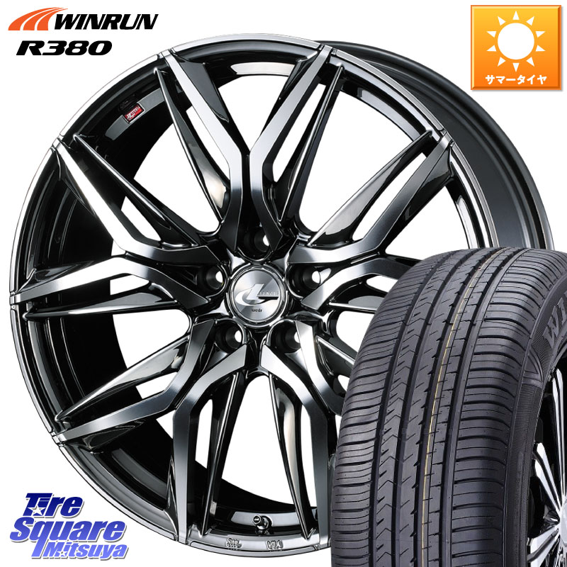 WINRUN R380 サマータイヤ 235/60R18WEDS 40824 レオニス LEONIS LM BMCMC 18インチ 18X7.0J 47 5穴 114.3 CX-5 CX5 MAZDA CX-7 CX7 MAZDA CR-V|タイヤスクエアミツヤ