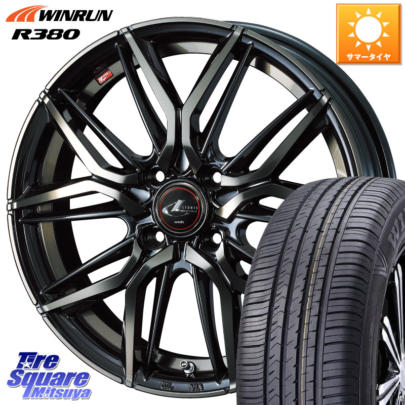 WINRUN R380 サマータイヤ 215/65R16WEDS 40789 レオニス LEONIS LM PBMCTI 16インチ 16X6.0J 42 4穴 100 ロッキー ガソリン車 4穴 ライズ ガソリン車 4穴|タイヤスクエアミツヤ
